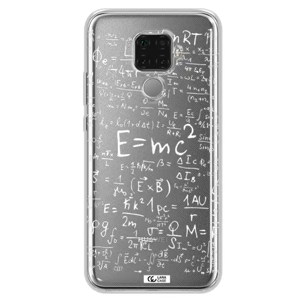 Physics Blackboard Huawei Mate 30 Lite Clear TPU Case