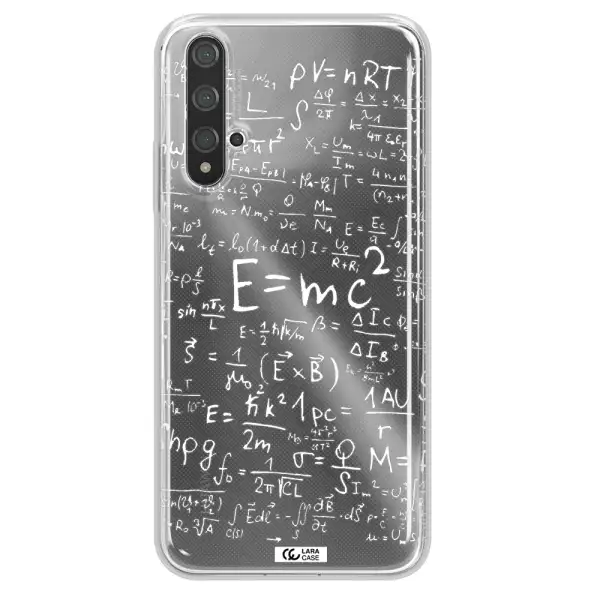 Physics Blackboard Huawei Nova 5t Clear TPU Case