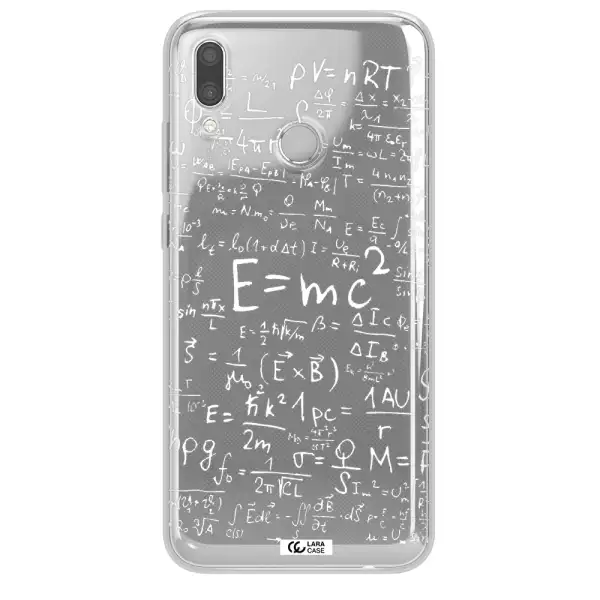 Physics Blackboard Huawei P Smart 2019 Clear TPU Case