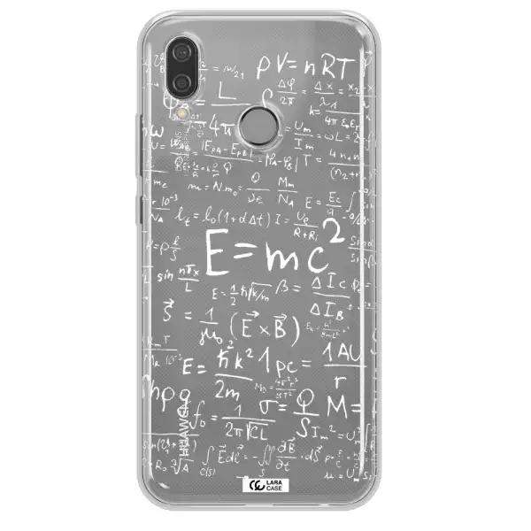 Physics Blackboard Huawei P20 Lite Clear TPU Case