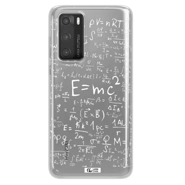 Physics Blackboard Huawei P40 Clear TPU Case