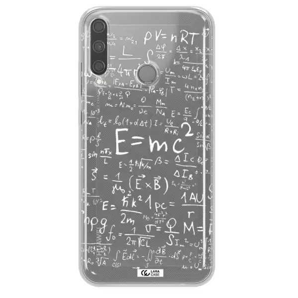 Physics Blackboard Huawei P40 Lite E Clear TPU Case