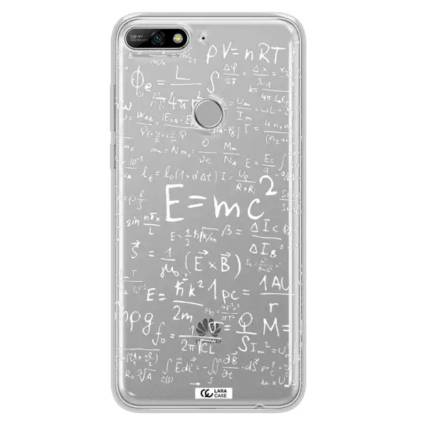 Physics Blackboard Huawei Y7 2018 Clear TPU Case