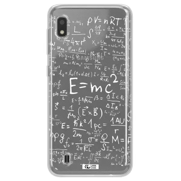 Physics Blackboard Samsung A10 Clear TPU Case