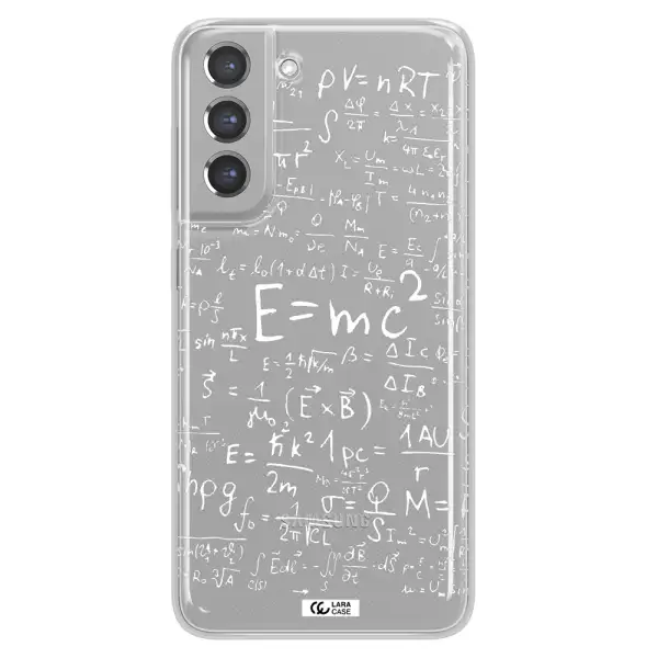 Physics Blackboard Samsung A21 Fe Clear TPU Case