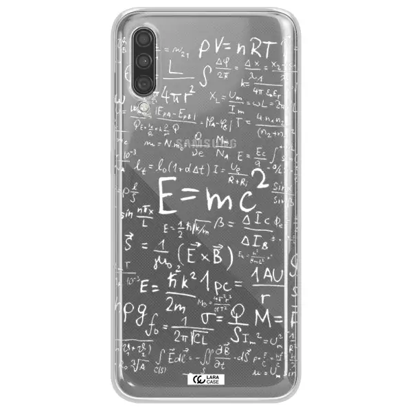 Physics Blackboard Samsung A30S Clear TPU Case