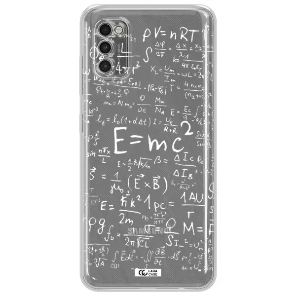 Physics Blackboard Samsung A41 Clear Tpu Case