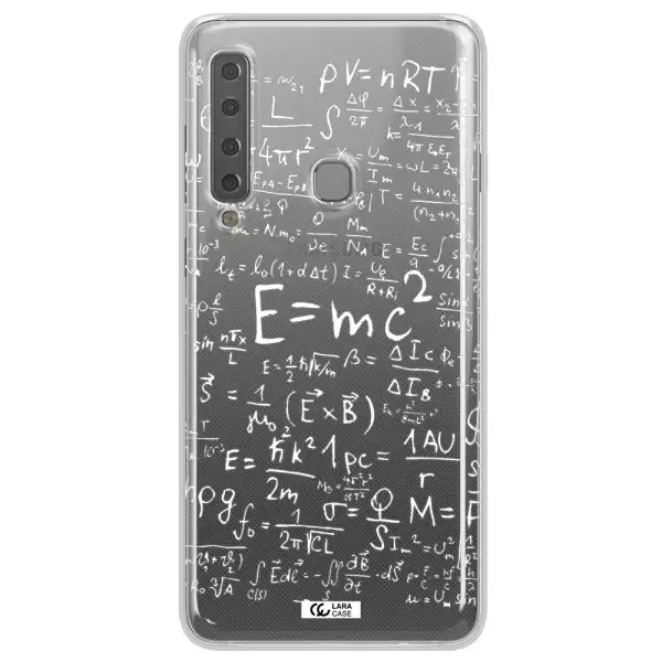 Physics Blackboard Samsung A9 2018 Clear TPU Case
