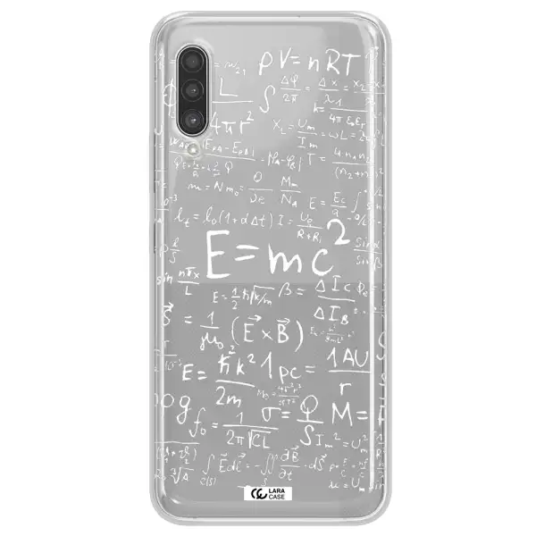 Physics Blackboard Samsung A90 Clear TPU Case