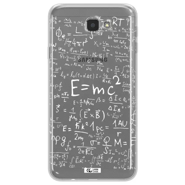 Physics Blackboard Samsung J7 Prim Clear TPU Case