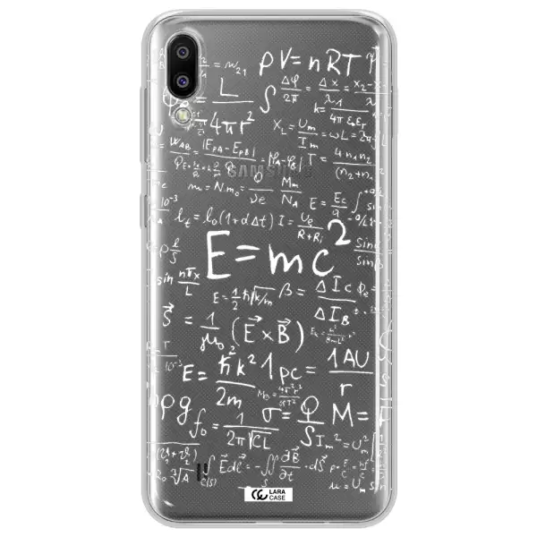 Physics Blackboard Samsung M10 Clear TPU Case