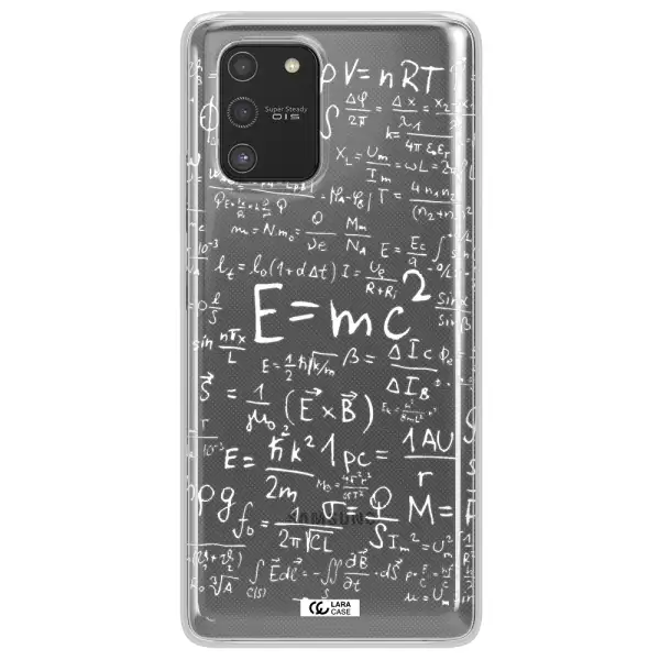 Physics Blackboard Samsung S10 Lite Clear TPU Case