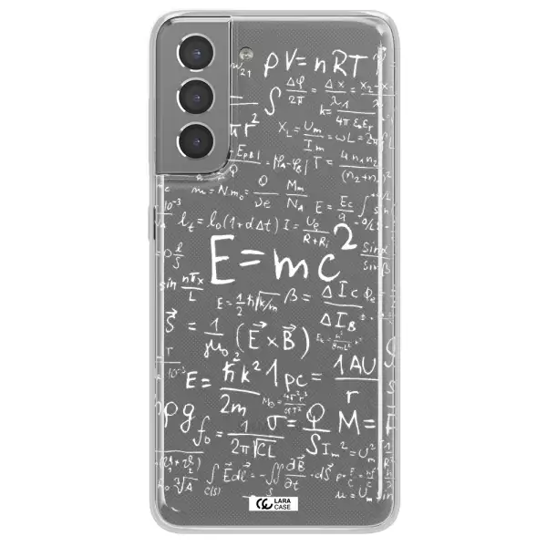 Physics Blackboard Samsung S21 Clear TPU Case