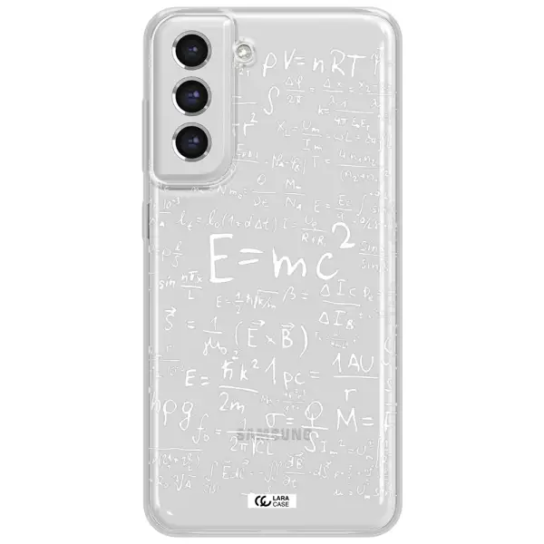 Physics Blackboard Samsung S21 Fe Clear Tpu Case