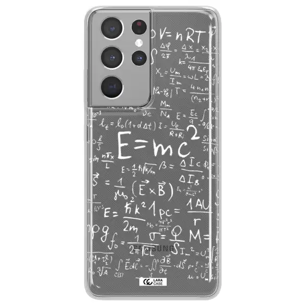Physics Blackboard Samsung S21 Ultra Clear TPU Case
