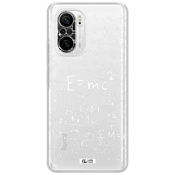 Physics Blackboard Xiaomi Poco F3 Clear Tpu Case