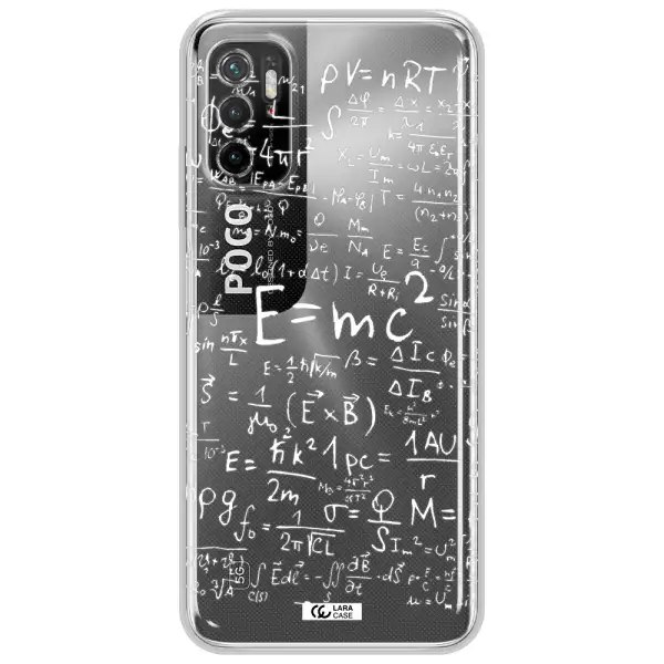 Physics Blackboard Xiaomi Poco M3 Pro Clear Tpu Case