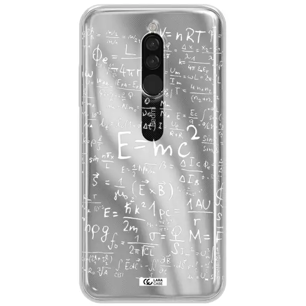 Physics Blackboard Xiaomi Redmi 8 Clear Tpu Case