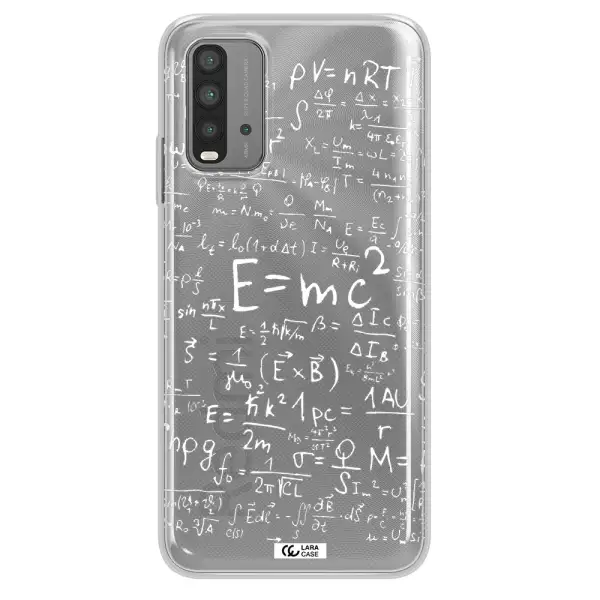 Physics Blackboard Xiaomi Redmi 9T Clear TPU Case