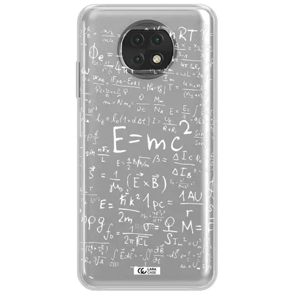Physics Blackboard Xiaomi Redmi Note 9T Clear Tpu Case