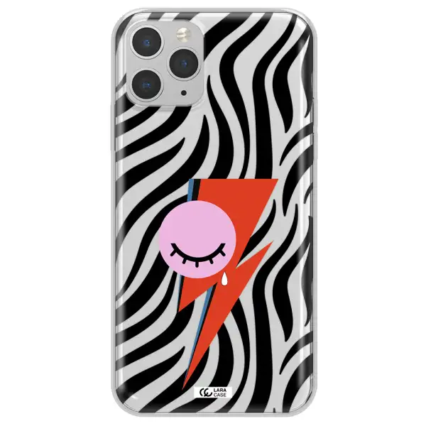 David Bowie Symbol Apple iPhone 11 pro Clear TPU Case