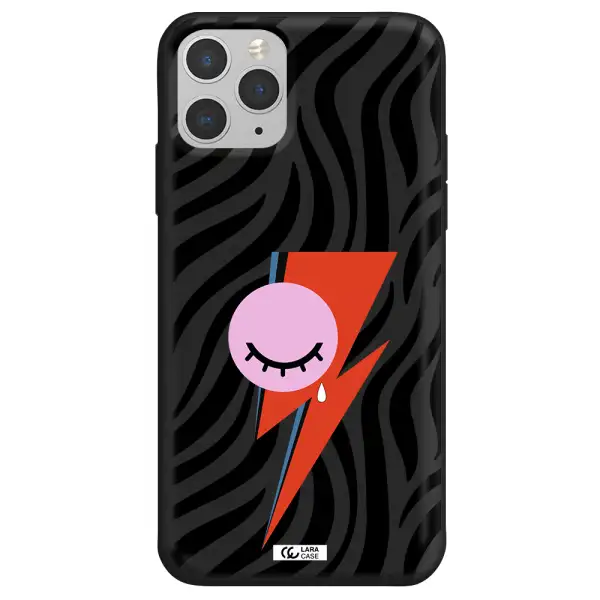 David Bowie Symbol Apple iPhone 11 pro max Silicone black Case