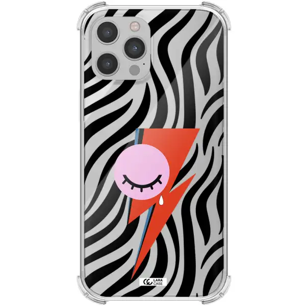 David Bowie Symbol Apple iPhone 12 pro max Clear PC Case