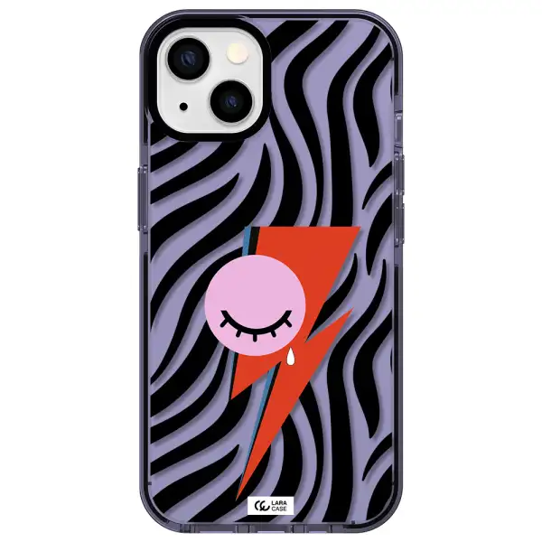 David Bowie Symbol Apple iPhone 13 impact Lilac Case