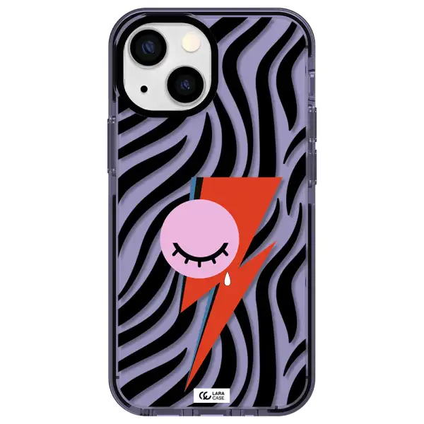 David Bowie Symbol Apple iPhone 13 mini impact Lilac Case
