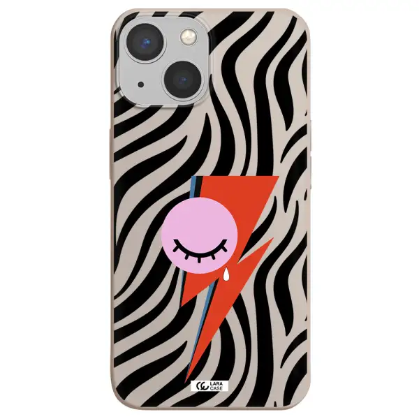 David Bowie Symbol Apple iPhone 13 Silicone Stone Case