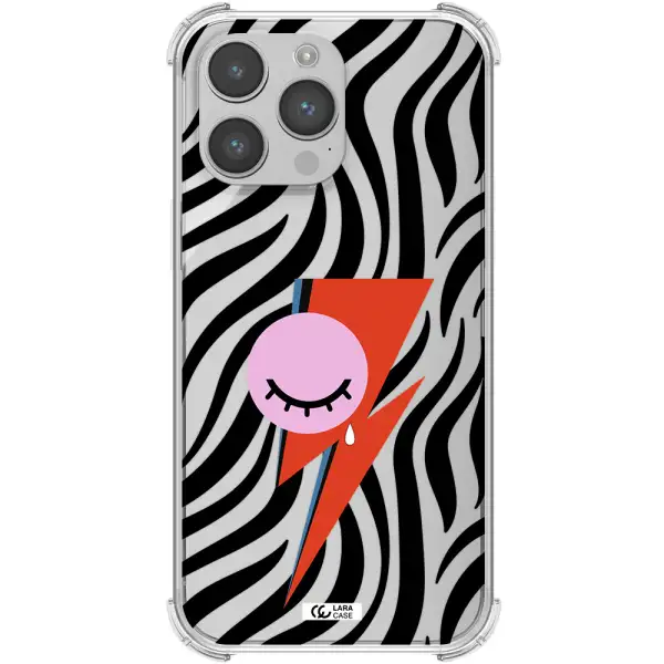 David Bowie Symbol Apple iPhone 14 pro max Clear PC Case