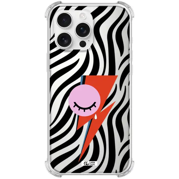 David Bowie Symbol Apple Iphone 16 Pro Max Clear Pc Case