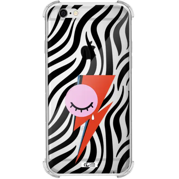 David Bowie Symbol Apple iPhone 6 Clear PC Case