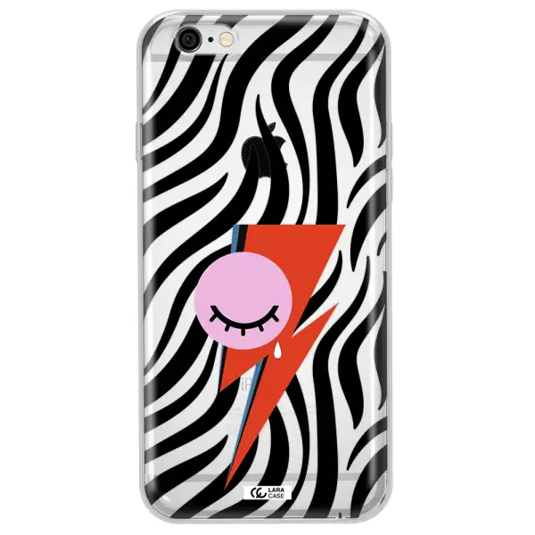 David Bowie Symbol Apple iPhone 6 Clear TPU Case