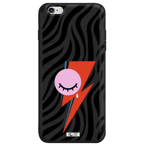 David Bowie Symbol Apple iPhone 6 s plus Silicone black Case