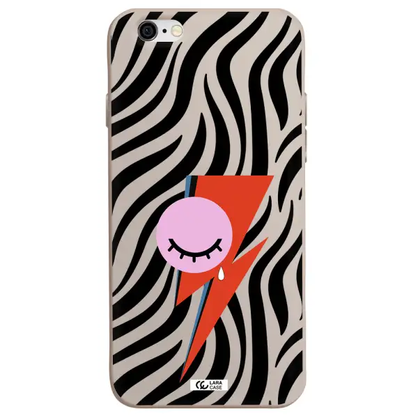 David Bowie Symbol Apple iPhone 6 Silicone Stone Case