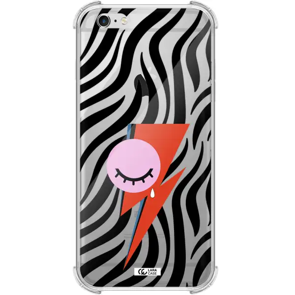 David Bowie Symbol Apple iPhone 6S Clear PC Case