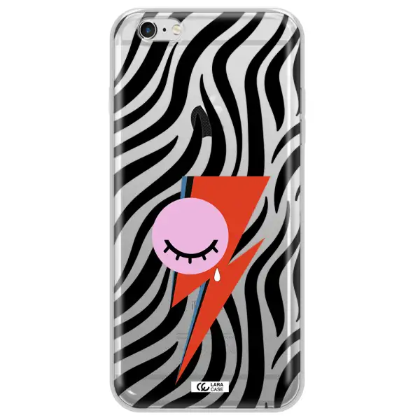 David Bowie Symbol Apple iPhone 6S Clear TPU Case