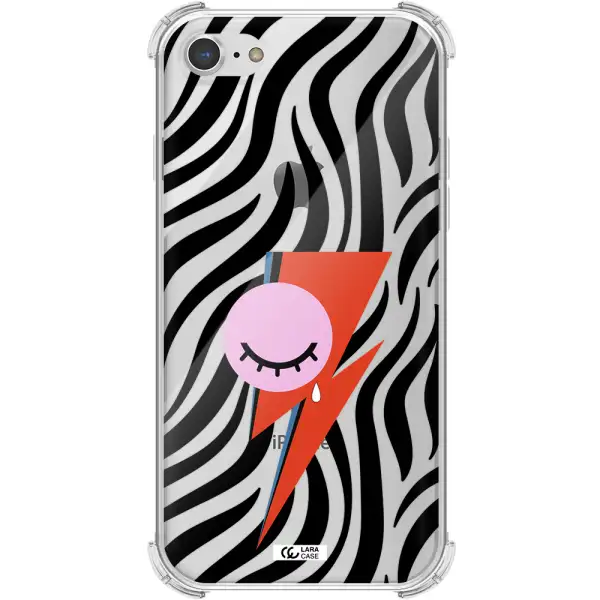 David Bowie Symbol Apple iPhone 7 Clear PC Case