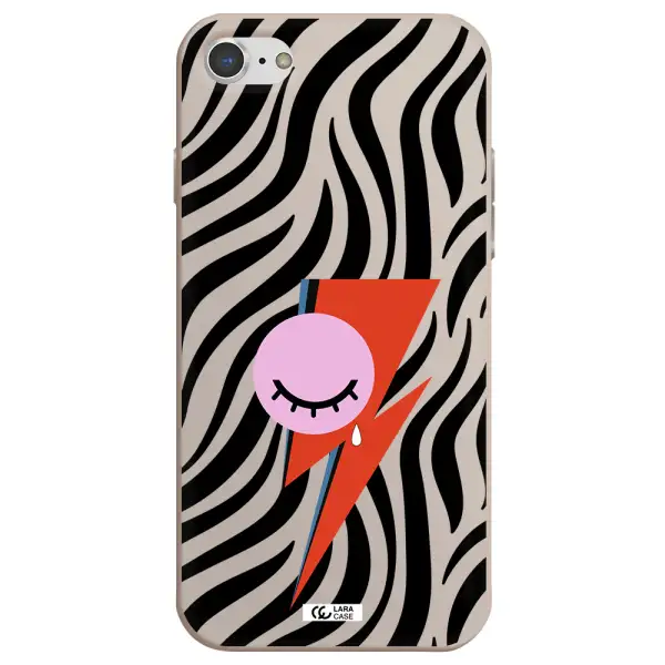 David Bowie Symbol Apple iPhone 7 Silicone Stone Case