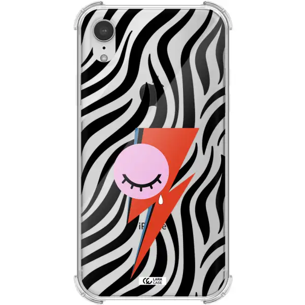 David Bowie Symbol Apple iPhone XR Clear PC Case
