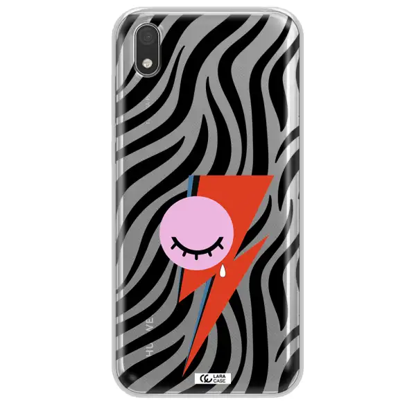 David Bowie Symbol Huawei Honor 8S Clear TPU Case