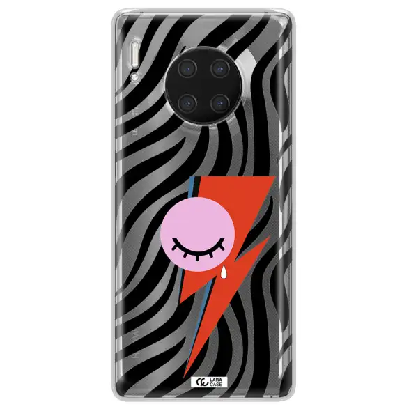 David Bowie Symbol Huawei Mate 30 Pro Clear TPU Case