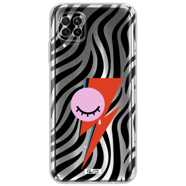 David Bowie Symbol Huawei Nova 7I Clear Tpu Case