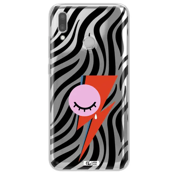 David Bowie Symbol Huawei P Smart 2019 Clear TPU Case