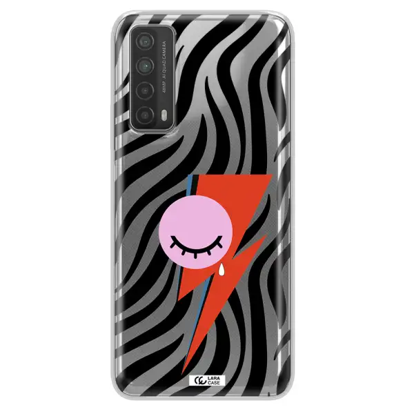 David Bowie Symbol Huawei P Smart 2021 Clear TPU Case