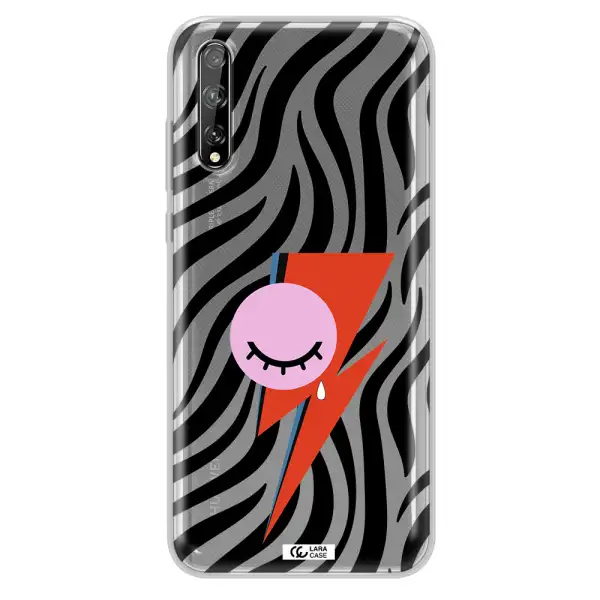 David Bowie Symbol Huawei P Smart S Clear TPU Case