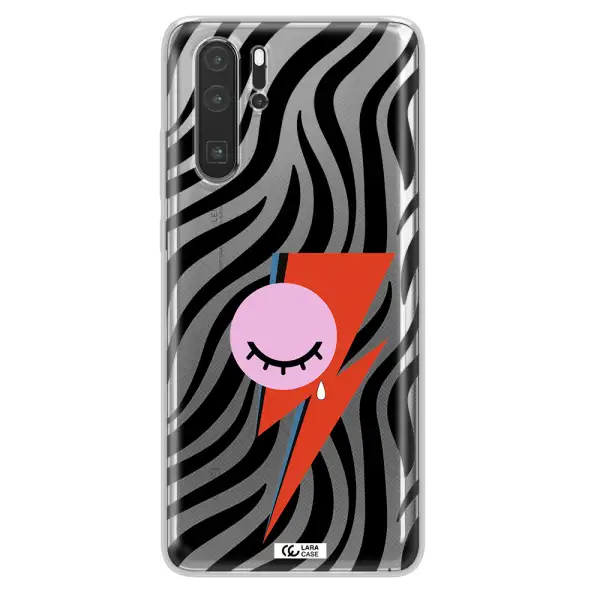 David Bowie Symbol Huawei P30 Pro Clear TPU Case