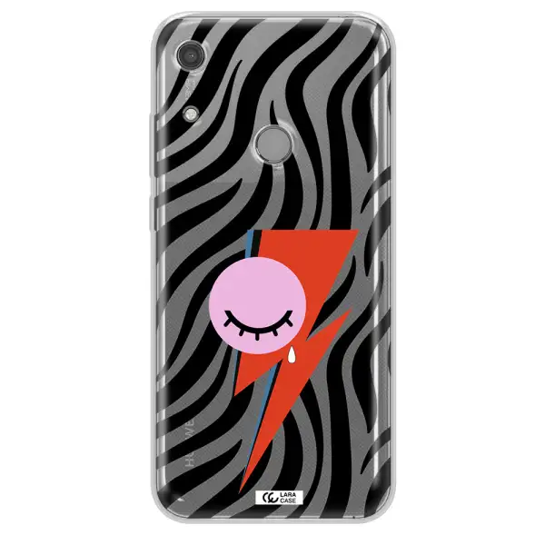 David Bowie Symbol Huawei Y6S Clear TPU Case