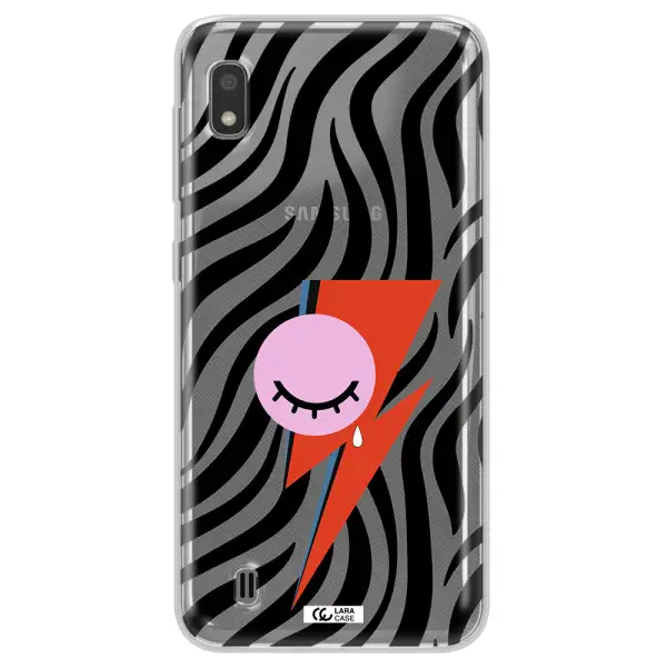 David Bowie Symbol Samsung A10 Clear TPU Case